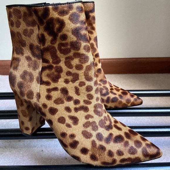 MARC FISHER LTD Women Ulani Calf Hair Boots - NEW - Picture 5 of 7